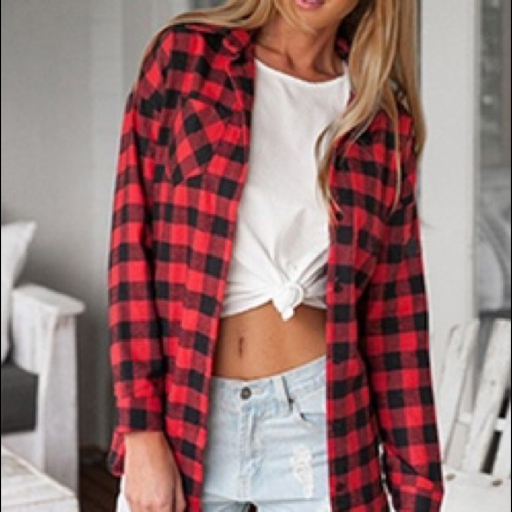 Abercrombie & Fitch Red Flannel- Cozy!!
